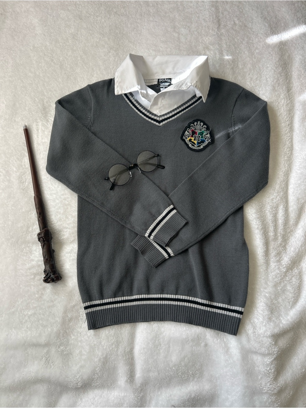 Spirit Halloween Kids Harry Potter Collection Hogwarts Logo Sweater